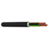 TFXP / MR FLEX installation cable — 3G2.5mm² CU — Ø10.1 mm — 400/1000V — Black
